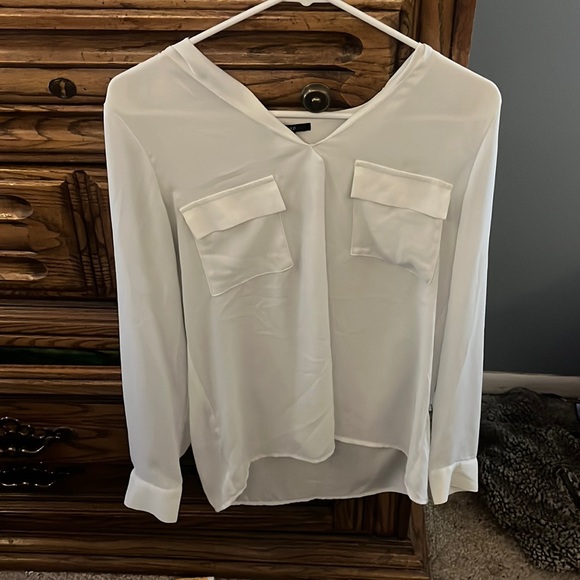 Formal white SEE THROUGH shirt - Picture 1 of 1